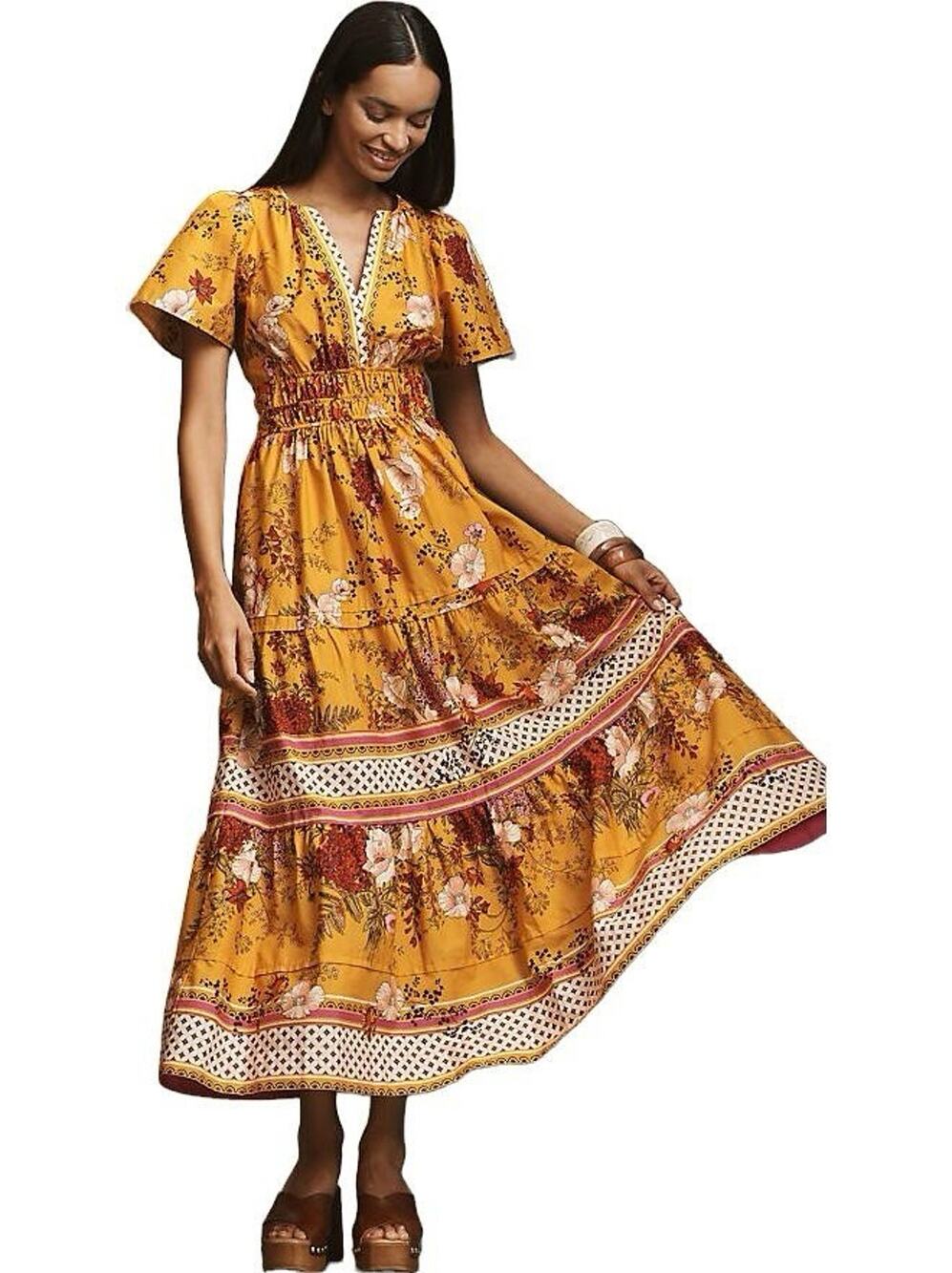 Anthropologie Somerset Maxi Dress Size Small